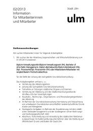 I 11 Mitteilungsblatt Februar 2013 - Ulm