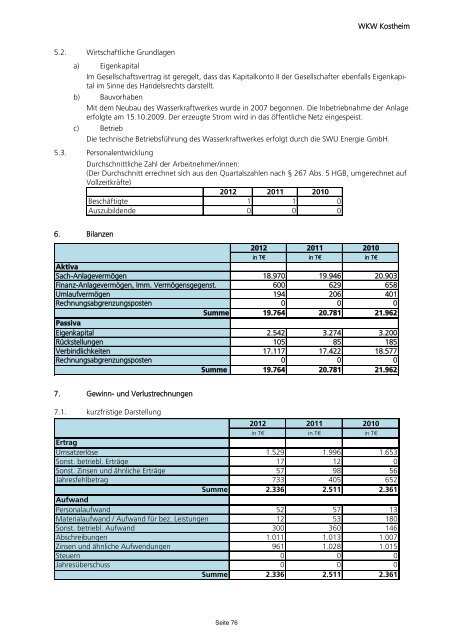 Beteiligungsbericht 2013 - Ulm