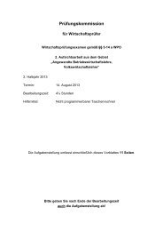 2. Prüfungstermin - Klausur 2 (PDF 124KB)