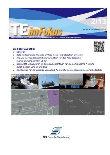 TE im Fokus 02/2013 - DFS Deutsche Flugsicherung GmbH