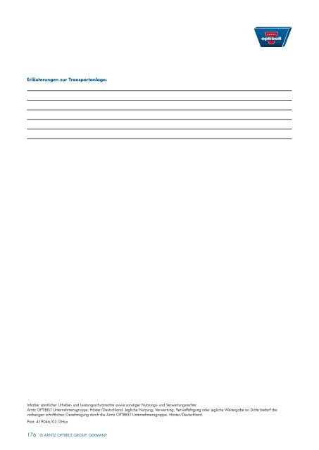 Technisches handbuch KeilriemenanTriebe - Optibelt GmbH