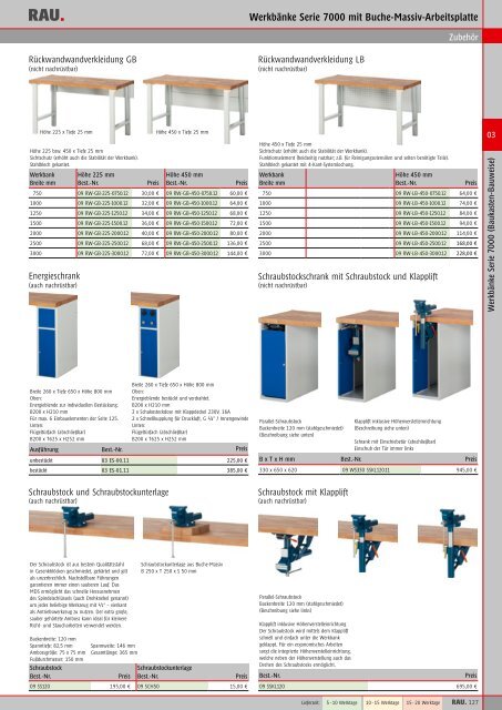 Hauptkatalog als PDF ansehen/downloaden - Rau GmbH