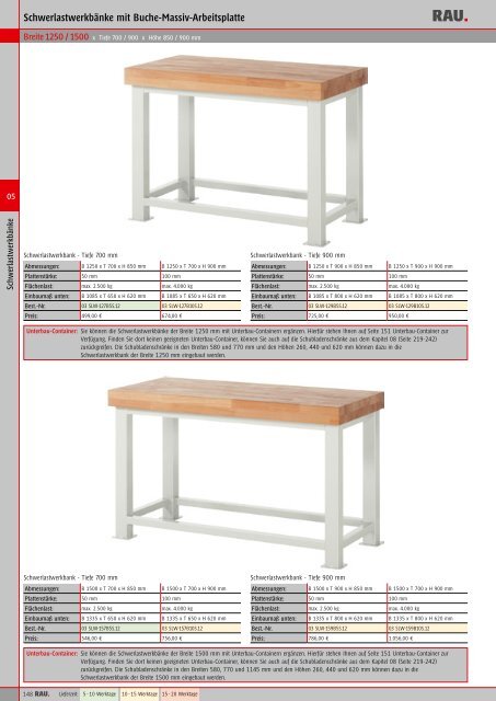 Hauptkatalog als PDF ansehen/downloaden - Rau GmbH