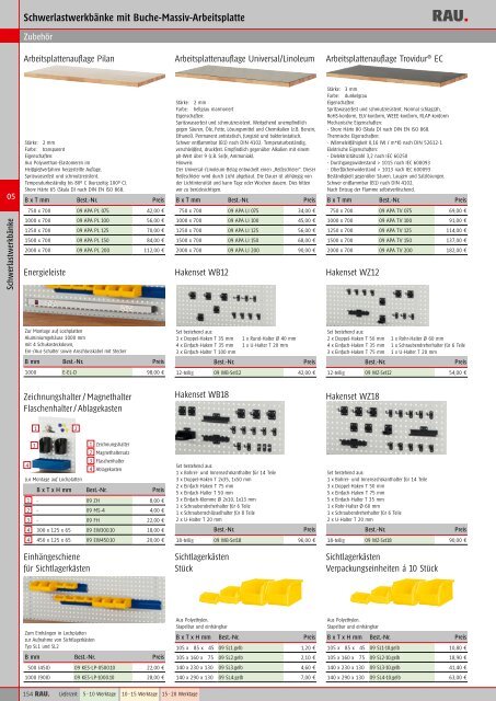 Hauptkatalog als PDF ansehen/downloaden - Rau GmbH