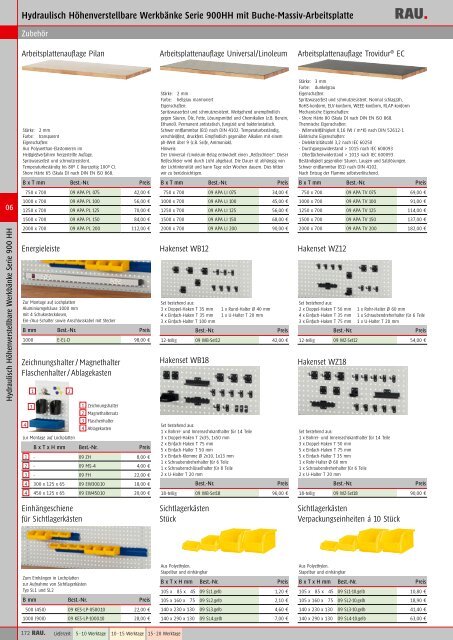 Hauptkatalog als PDF ansehen/downloaden - Rau GmbH