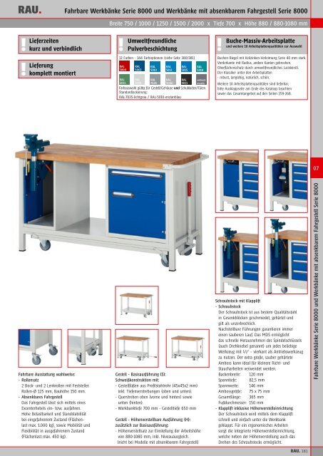 Hauptkatalog als PDF ansehen/downloaden - Rau GmbH