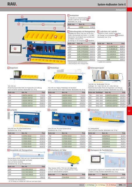 Hauptkatalog als PDF ansehen/downloaden - Rau GmbH