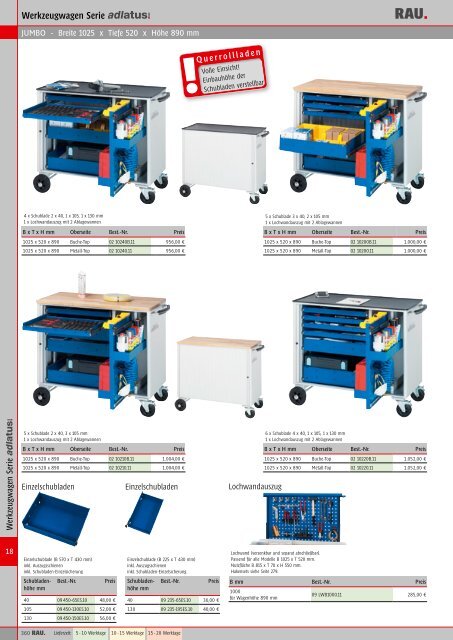 Hauptkatalog als PDF ansehen/downloaden - Rau GmbH