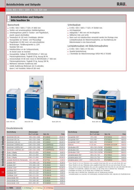 Hauptkatalog als PDF ansehen/downloaden - Rau GmbH