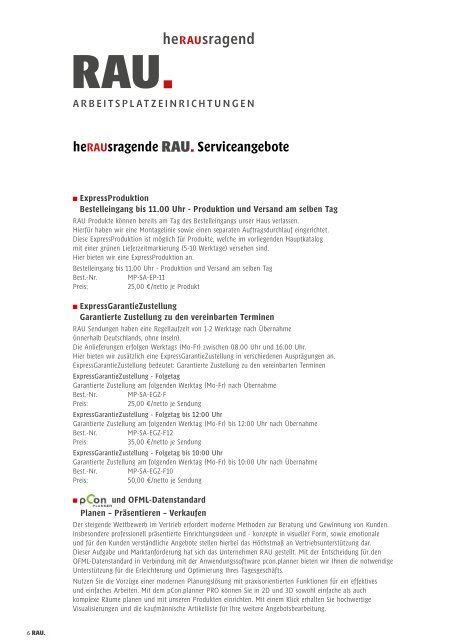 Hauptkatalog als PDF ansehen/downloaden - Rau GmbH