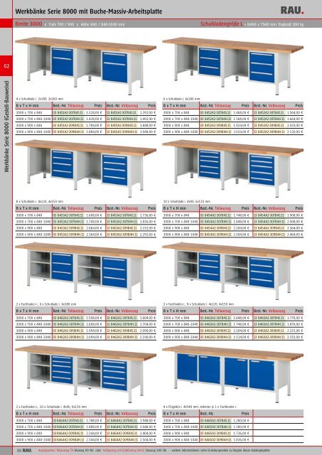 Hauptkatalog als PDF ansehen/downloaden - Rau GmbH