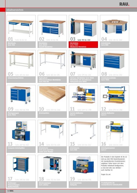 Hauptkatalog als PDF ansehen/downloaden - Rau GmbH