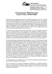 Verwendung der ÖPNV-Pauschale nach § 11 Abs. 2 ÖPNVG ... - AVV