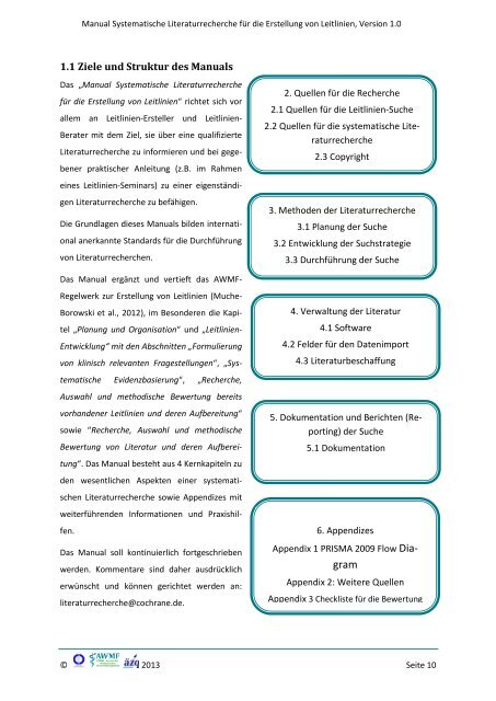 Manual Systematische Literaturrecherche für die Erstellung ... - AWMF