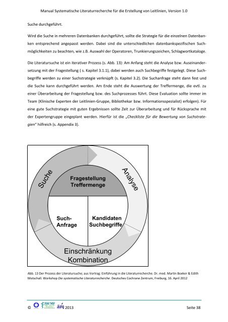 Manual Systematische Literaturrecherche für die Erstellung ... - AWMF