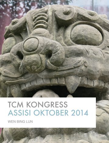 TCM Kongress Assisi 2014 - Avicenna Institut für Traditionelle ...