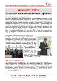 Newsletter 2/2013 - Baden-Württembergischer Landesverband für ...