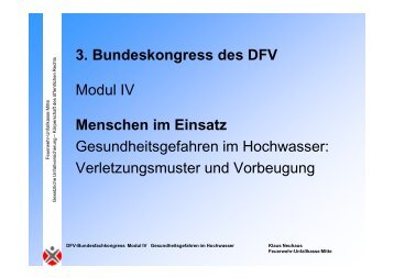 Verletzungsmuster und Vorbeugung