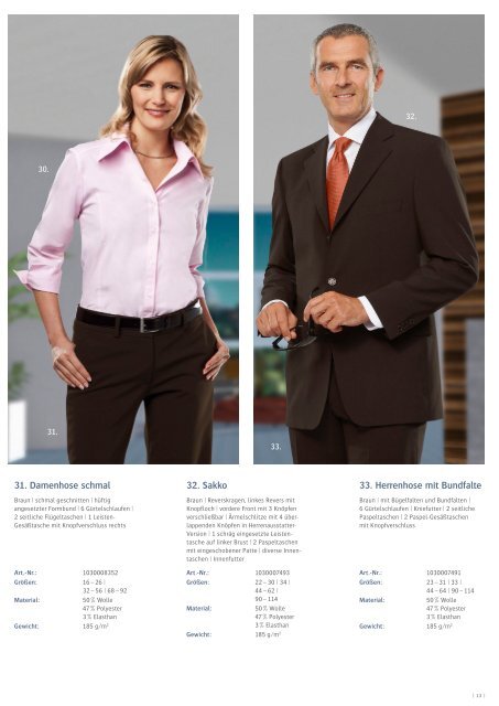 Business Fashion. Eleganz und Funktion. - CWS-boco