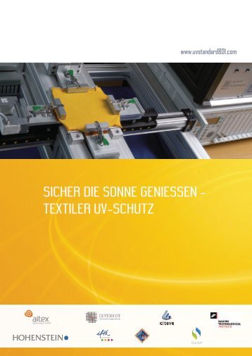 SICHER DIE SONNE GENIESSEN - TEXTILER UV-SCHUTZ