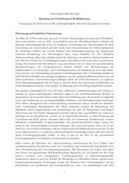 Call for Papers/Buchkonzept Beratung und Vermittlung im ...