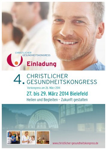 Christlicher Gesundheitskongress 2014 (Programm) | PDF 2,36 MB