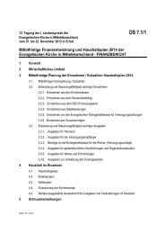 DS 7.1-1 Finanzbericht - Evangelische Kirche in Mitteldeutschland