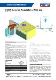 Technisches Merkblatt