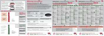 Abfallkalender Haßmersheim und Scheuse Neckarzimmern 2014
