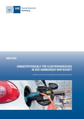 Einsatzpotenziale für Elektrofahrzeuge in der Hamburger Wirtschaft