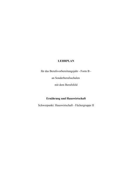 Download Ernaehrung_Faechergruppe2.pdf - ISB - Bayern