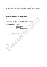 Download lpr_kfz_mechatroniker_entwurf.pdf - ISB - Bayern