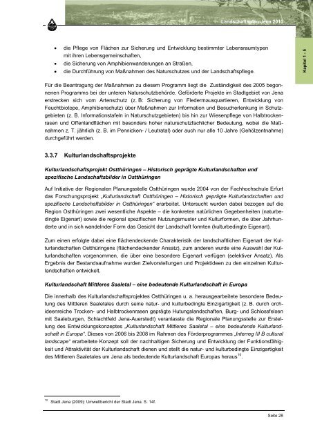 Entwurf Landschaftsplan 2013, Text (application/pdf 9.9 MB) - Jena