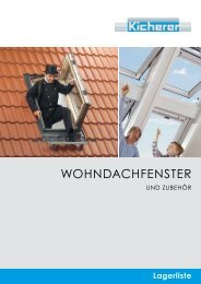 WOHNDACHFENSTER - Friedrich Kicherer KG