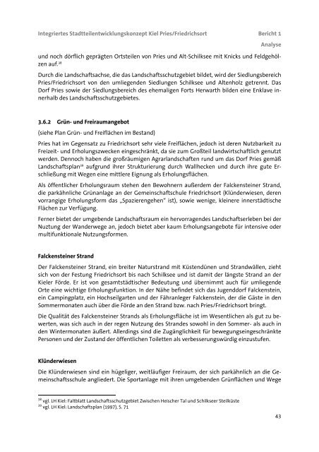 Bericht 1 - Landeshauptstadt Kiel