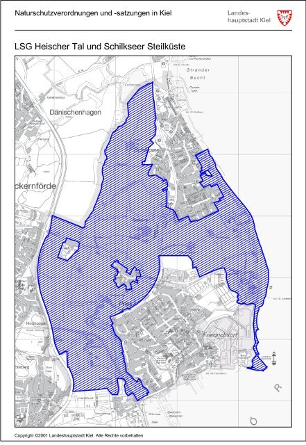 Naturschutzverordnungen und -satzungen in Kiel