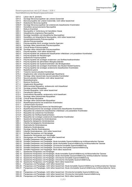 ICD-10-Schlüssel für chronische Erkrankungen (pdf - 348 kB)