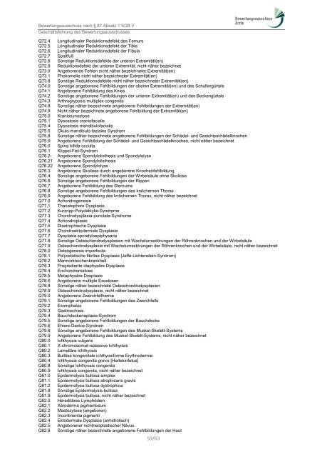 ICD-10-Schlüssel für chronische Erkrankungen (pdf - 348 kB)