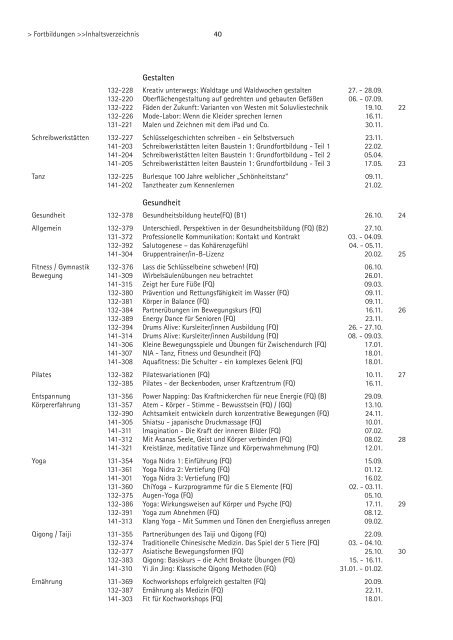 Fortbildungen VHS-Verband BW 2/2013 (application/pdf) - Stadt Lahr