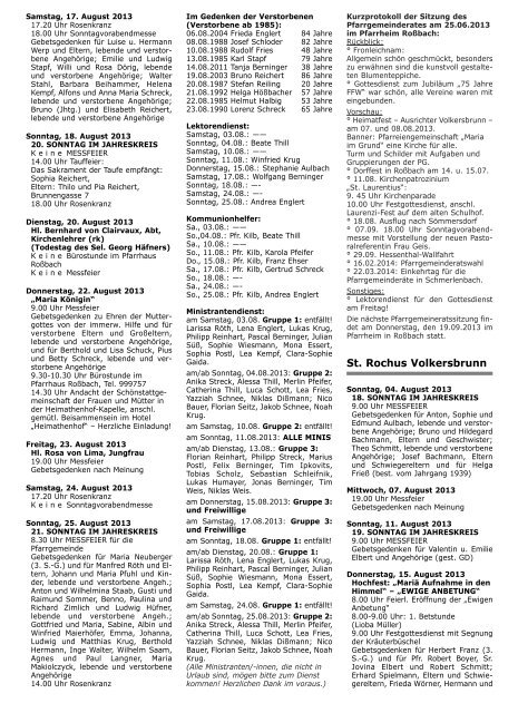 AMTS- UND MITTEILUNGSBLATT - Leidersbach