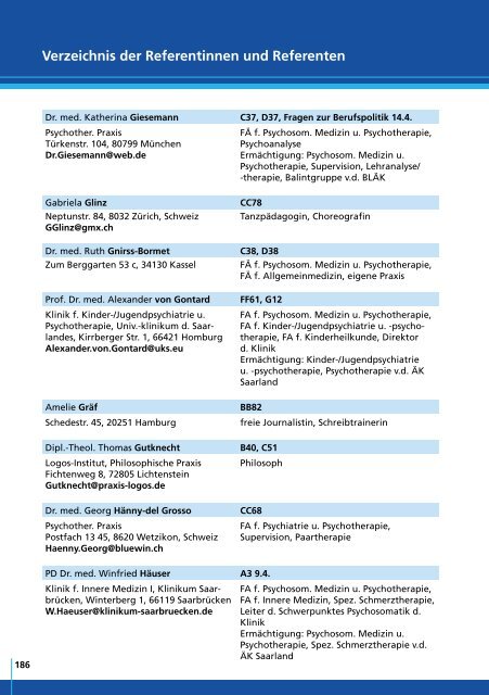 Programm 2014 - Lindauer Psychotherapiewochen