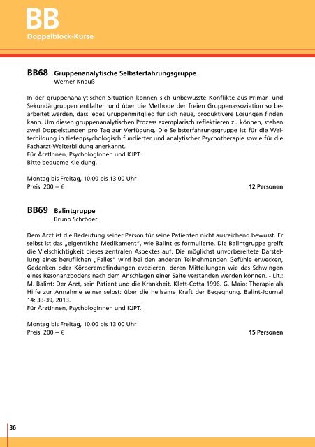 Programm 2014 - Lindauer Psychotherapiewochen