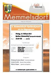 Mitteilungsblatt KW 6 (07.02.2014).pdf - Memmelsdorf