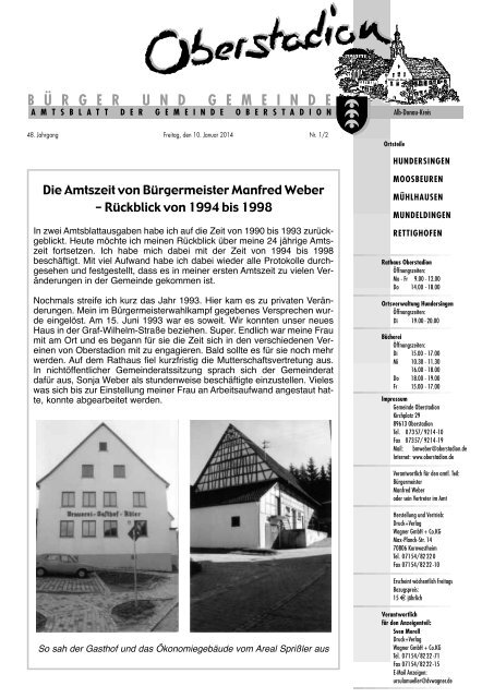 Amtsblatt 1 - Oberstadion