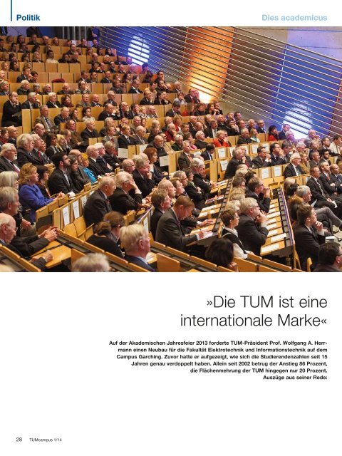 Komplette Ausgabe TUMcampus 1/2014 (PDF 3 MB) - Technische ...