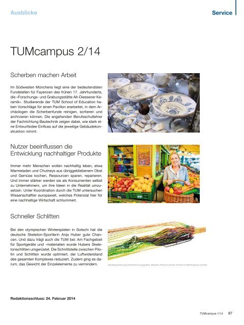 Komplette Ausgabe TUMcampus 1/2014 (PDF 3 MB) - Technische ...