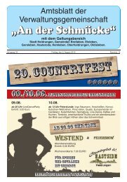 Amtsblatt Nr. 15 vom 02.08.2013 - Verwaltungsgemeinschaft 