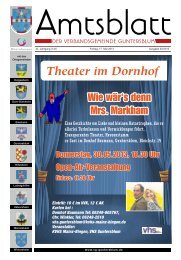 Theater im Dornhof - Verbandsgemeinde Guntersblum