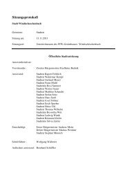 Niederschrift 13.11.2013 - Stadt Windischeschenbach