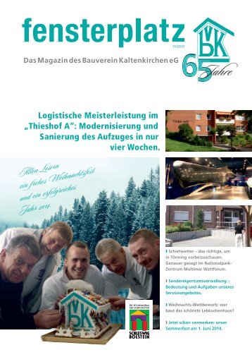 Ausgabe 11/2013 PDF (~ 13MB) im neuen Fenster öffnen